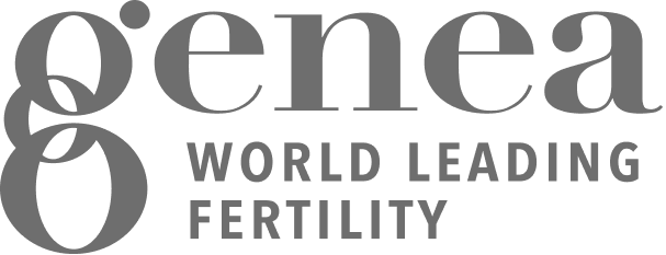 Logo of Genea World Leading Fertility.